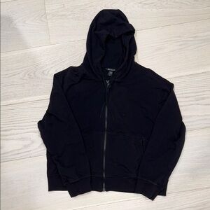 Athleta Midnight Zip-Up Hoodie